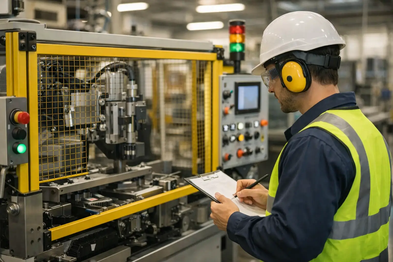 Adequação NR 12 em máquinas industriais
