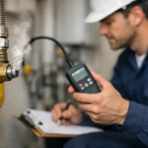 Gas line leak testing: quando exigir laudo