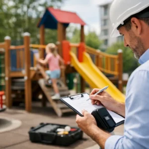 Laudo de conformidade playground: quando exigir