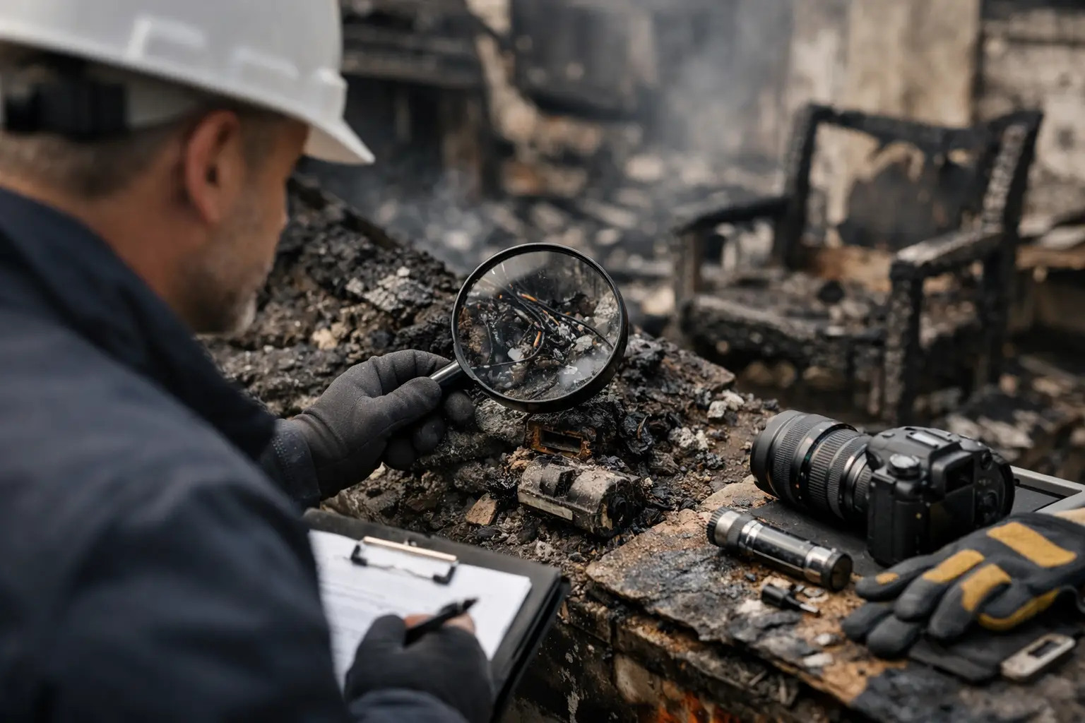 Perícia de origem de incêndio: como funciona