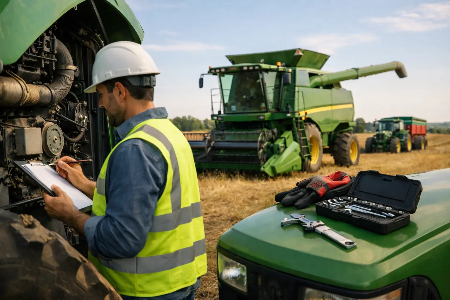 Guia para perícia em máquinas agrícolas