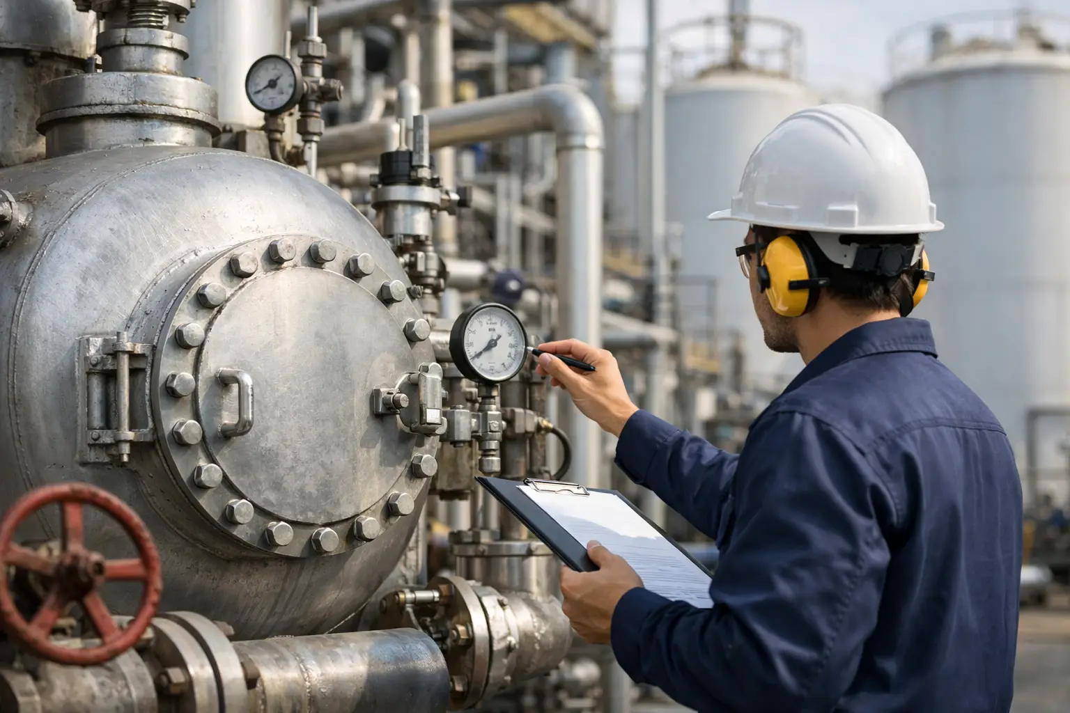 10 itens críticos na inspeção NR13 industrial