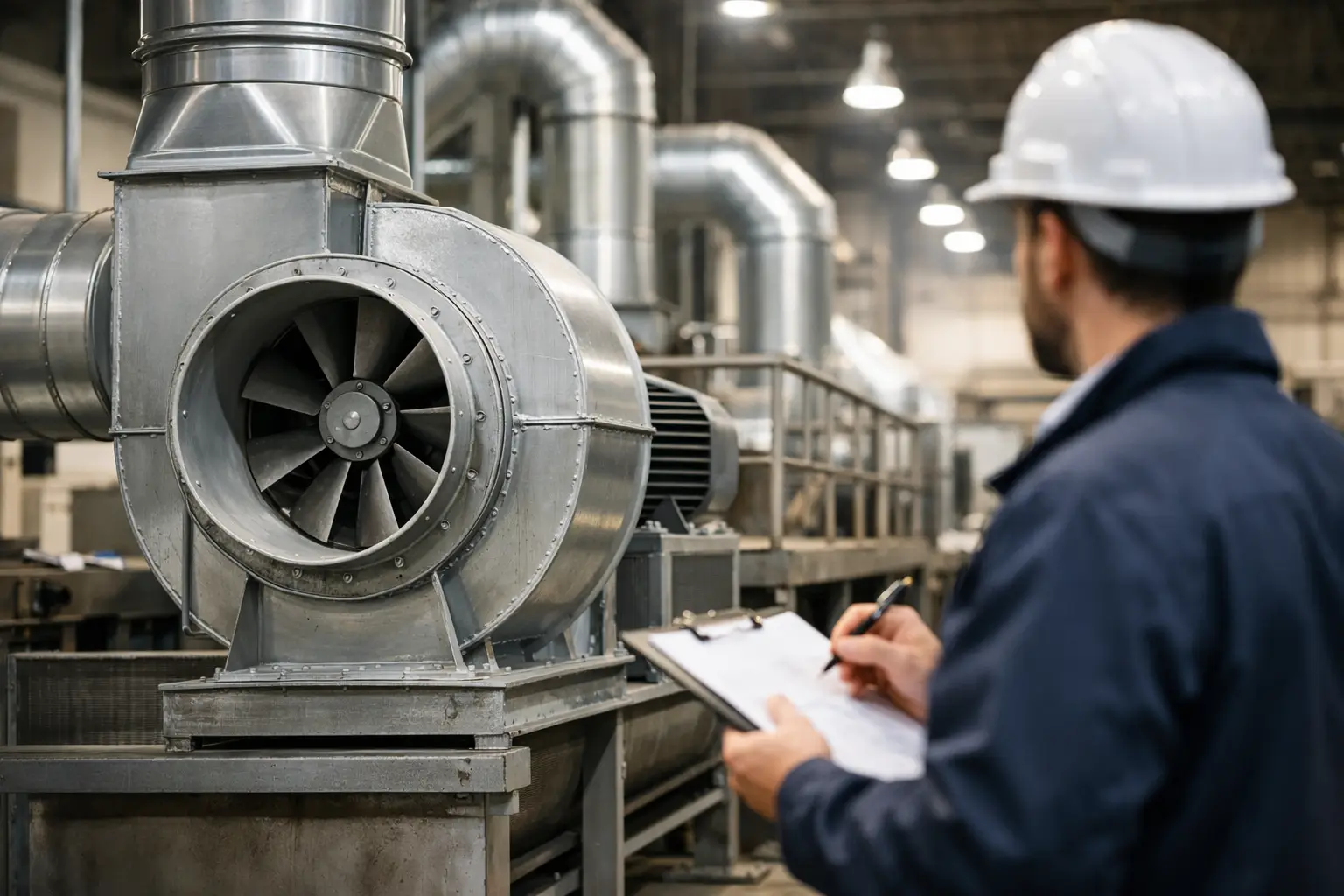 Análise de Exaustores Industriais na Prática