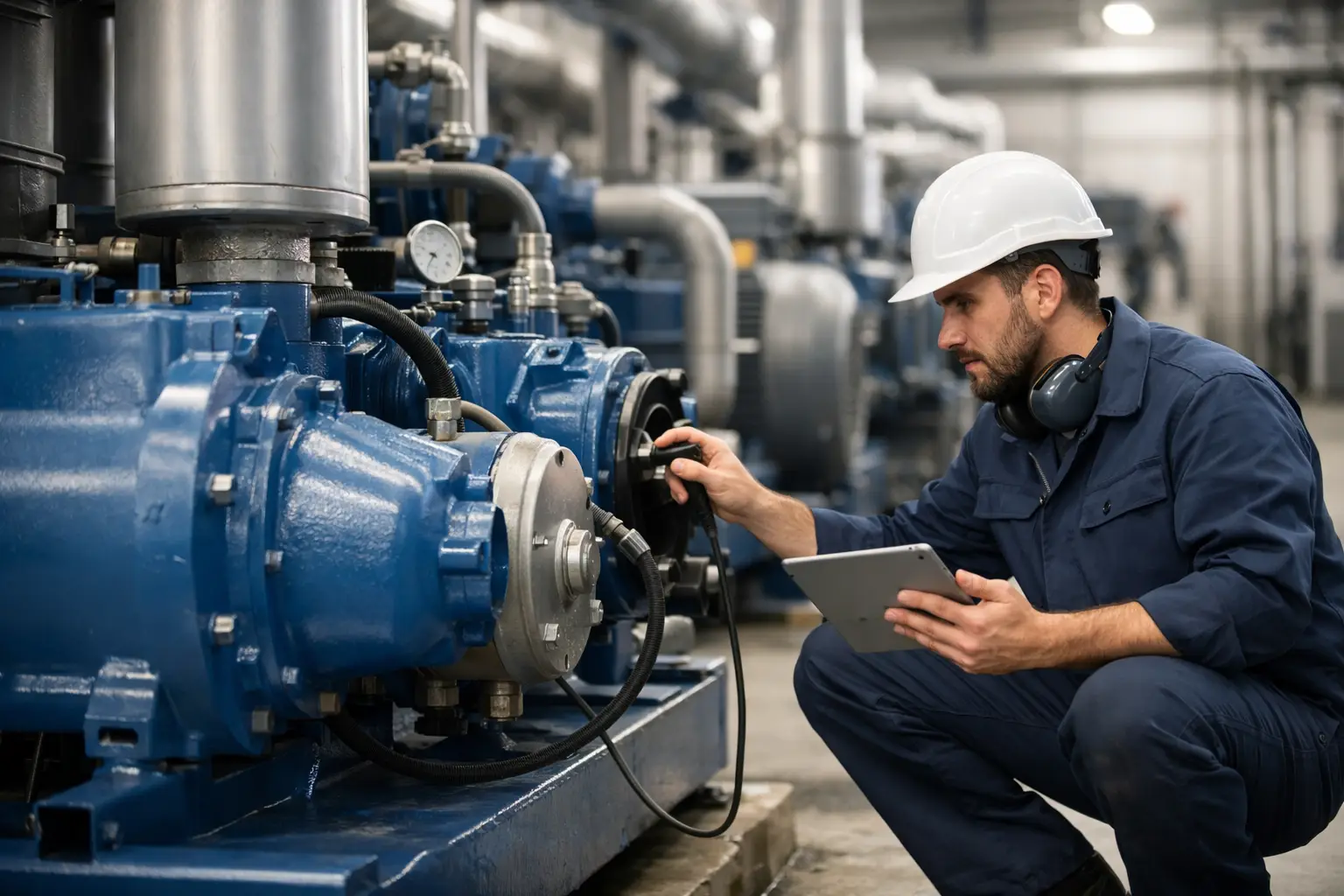 Avaliação de compressores industriais na prática