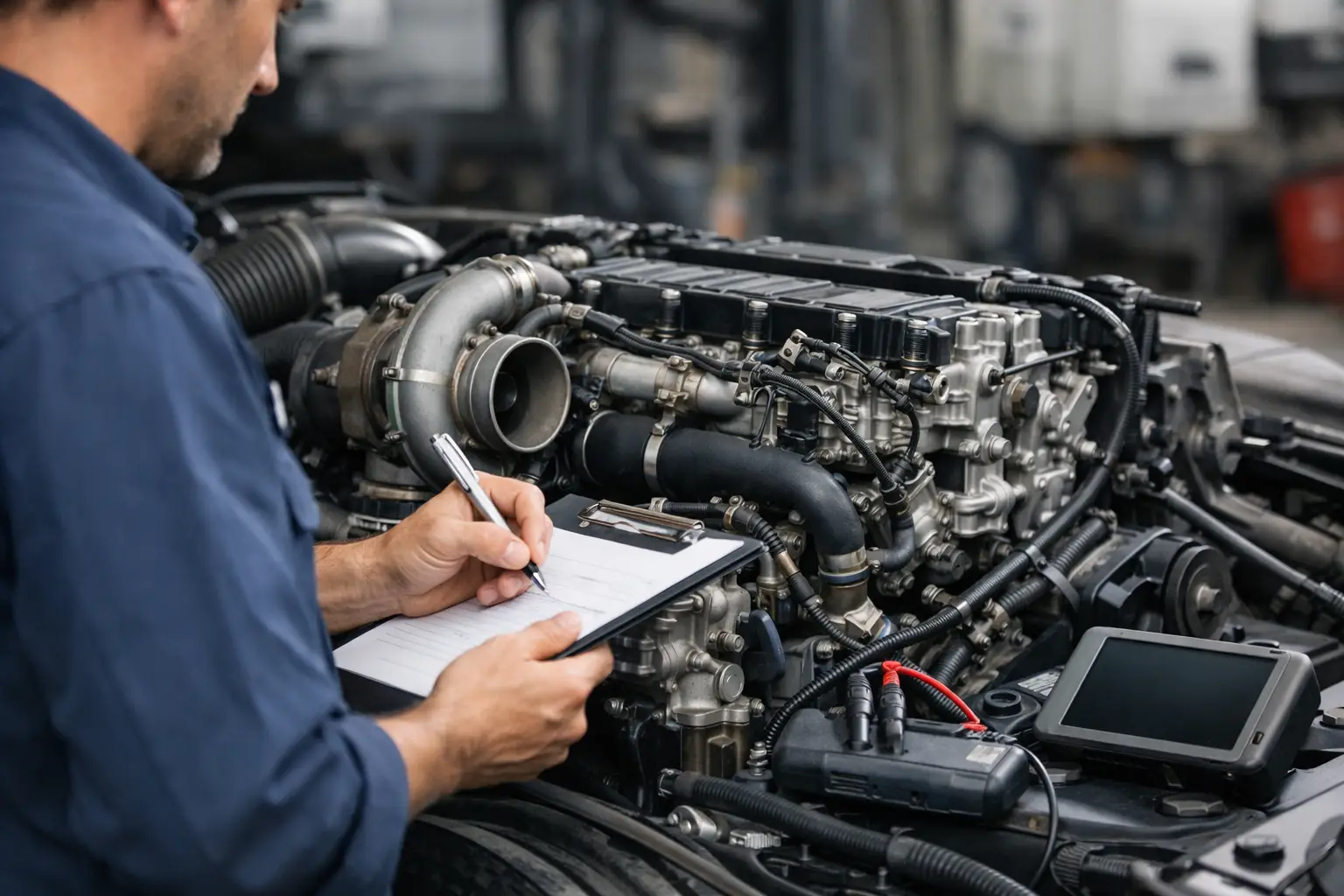 Como elaborar laudo de motor diesel com rigor