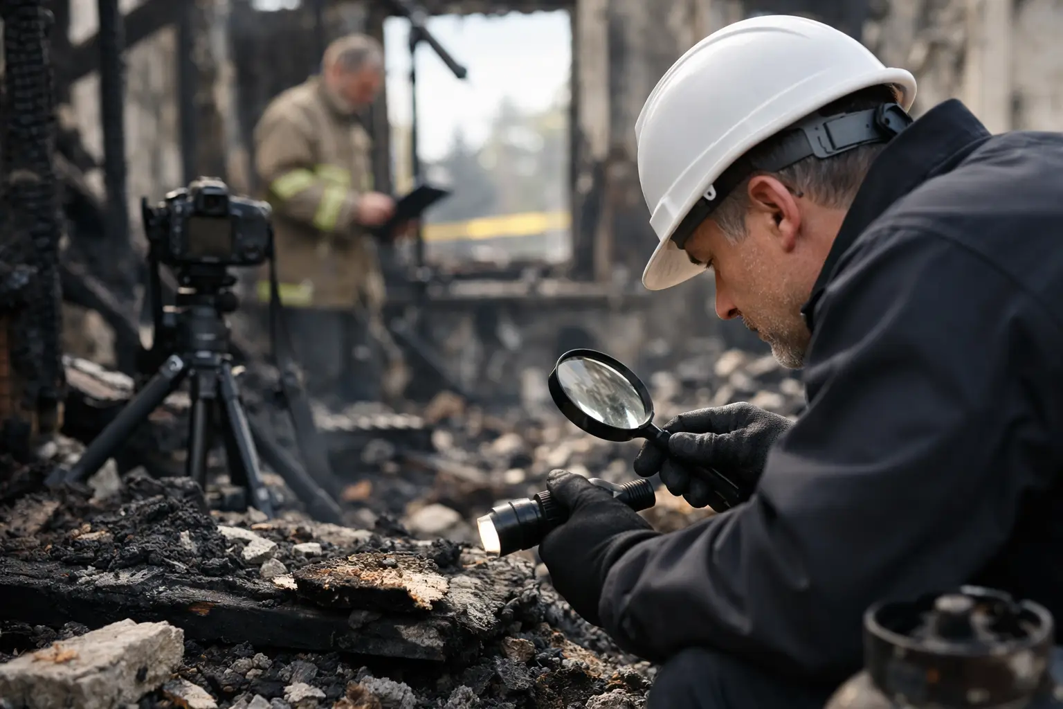 Como investigar origem de incêndio com rigor