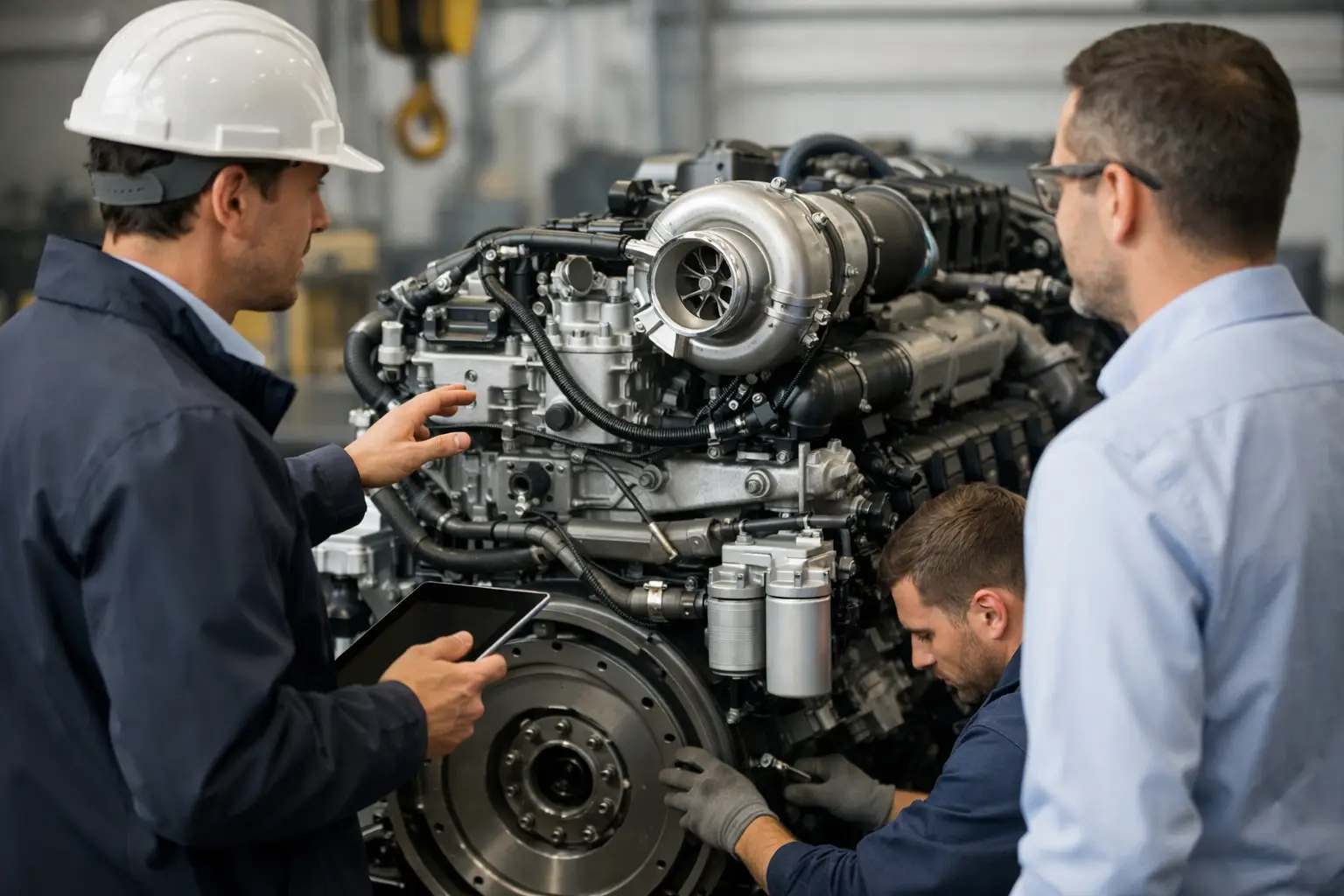 Consultoria em motores diesel com respaldo técnico
