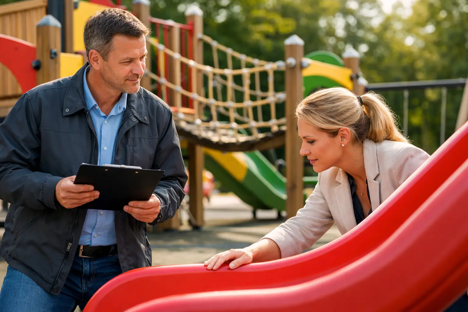 Guia de segurança em playgrounds para gestores