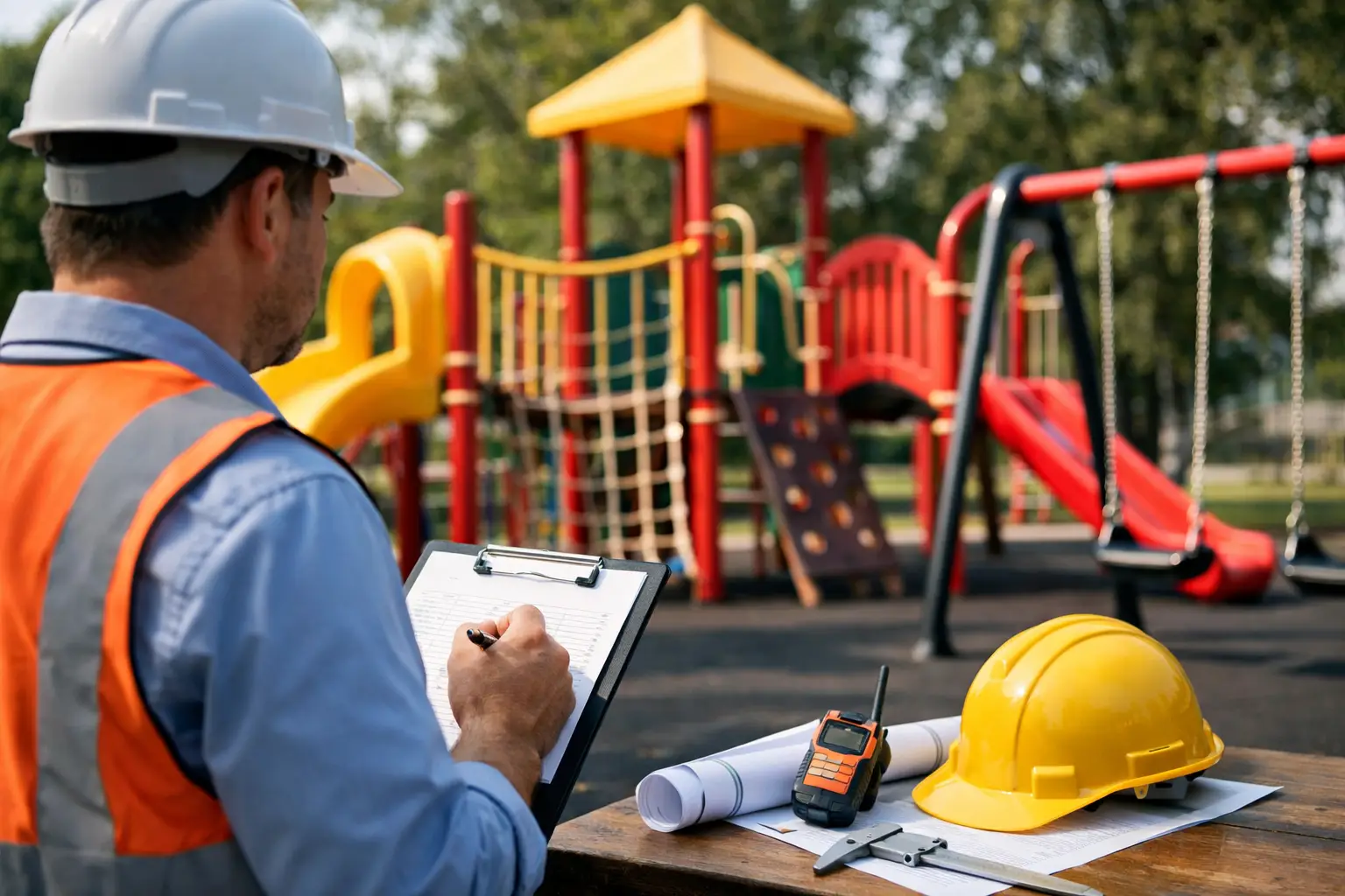 Como regularizar brinquedos de playground