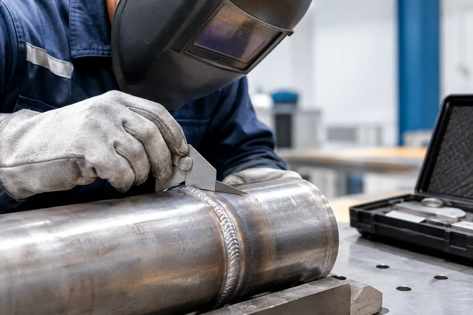 Melhores ensaios para soldas industriais